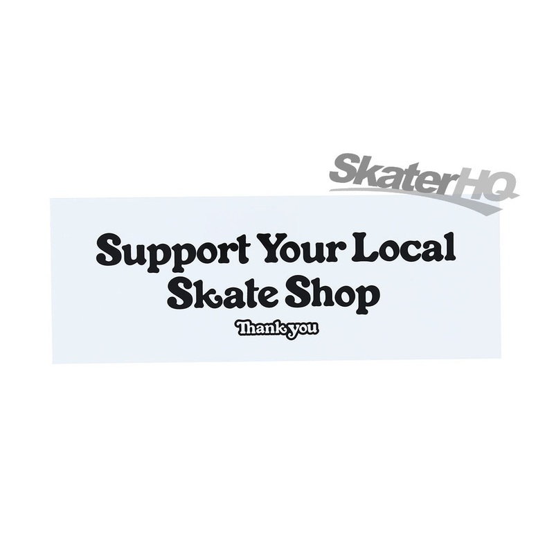 Thank You Support Bumper Sticker - Black
