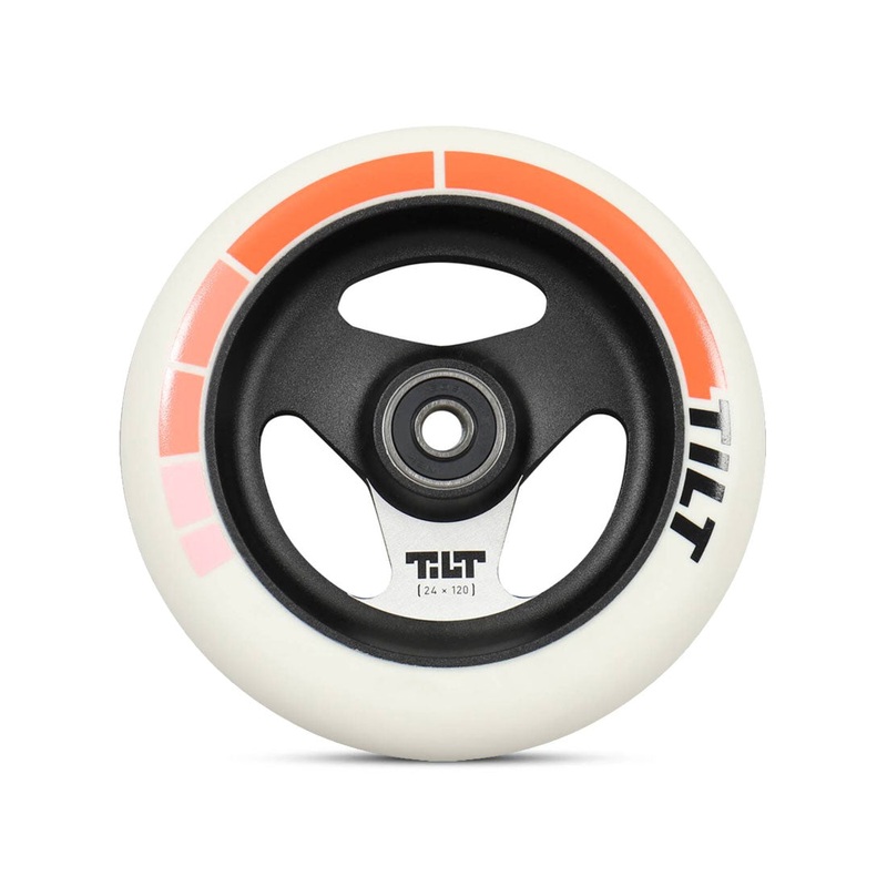 Tilt Stage 1 120x24mm Wheel - Red Stripe