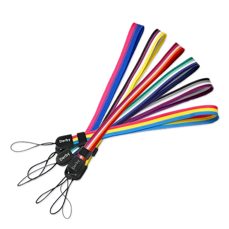 Derby Laces Wrist Lanyard - Pride Style