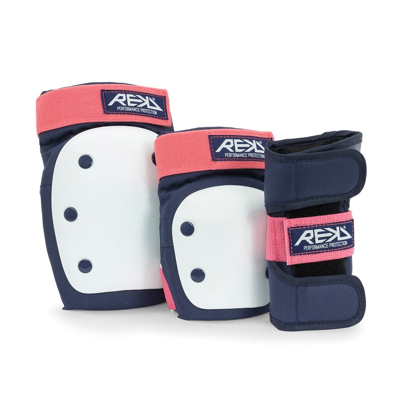 REKD Heavy Duty Tri-Pack Adult - Blue/Pink
