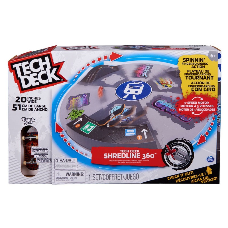 Tech Deck Shredline 360 Turntable Set