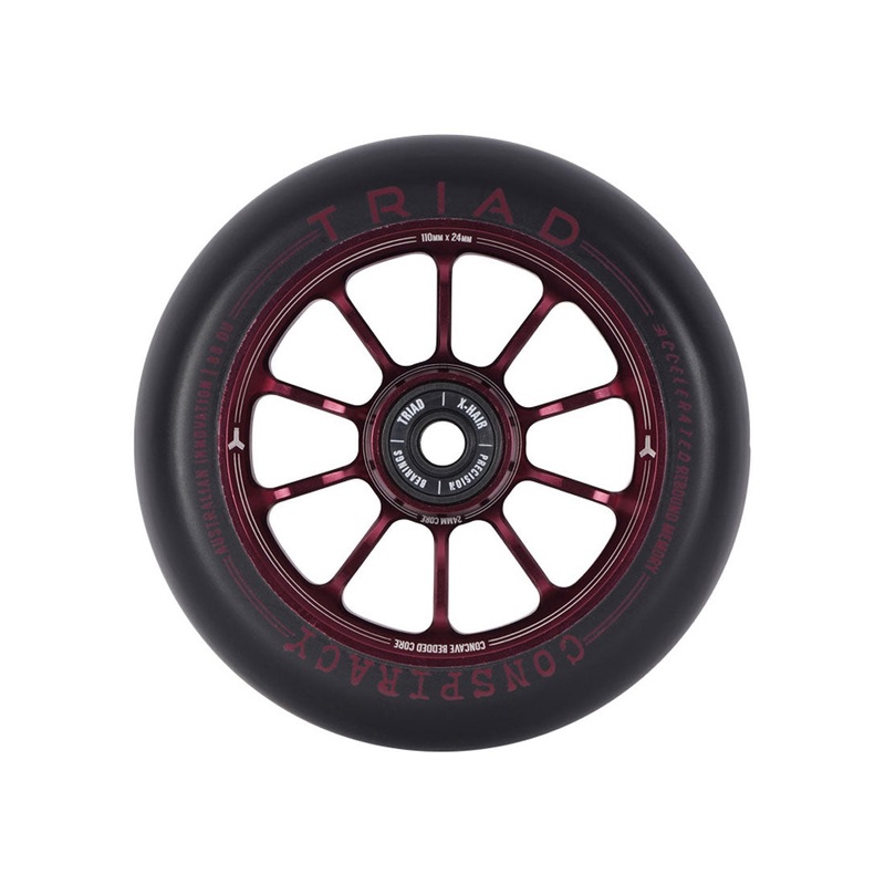 Triad Conspiracy 110mm Wheel - Ano Red