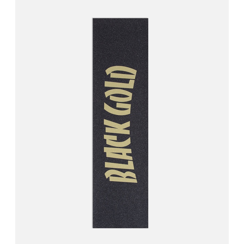 Black Gold Arch Text Griptape