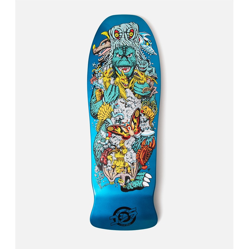 Santa Cruz X Godzilla Kaiju Roskopp Deck