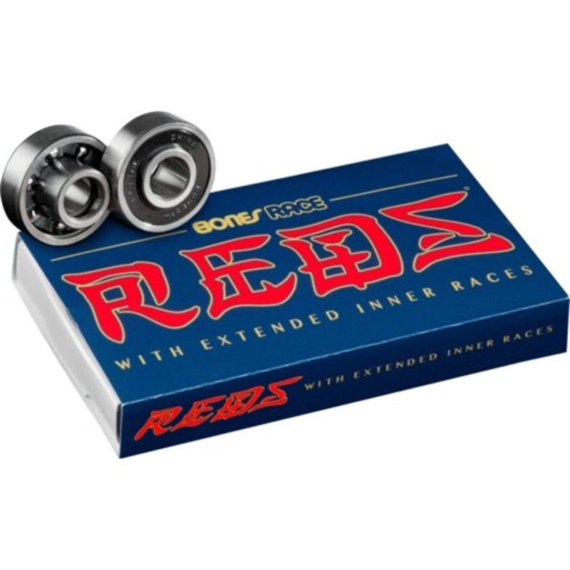 Bones: Race Reds Longboard Skateboard Bearings