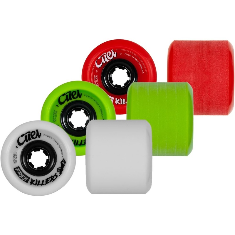 Cuei: 73mm Free Killers Power Thane Longboard Wheels