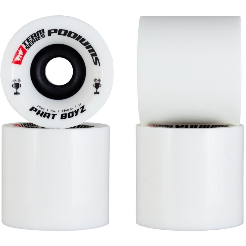 MUIRSKATE PHAT BOYZ Team Series 75mmPodiums Longboard Skateboard Wheels
