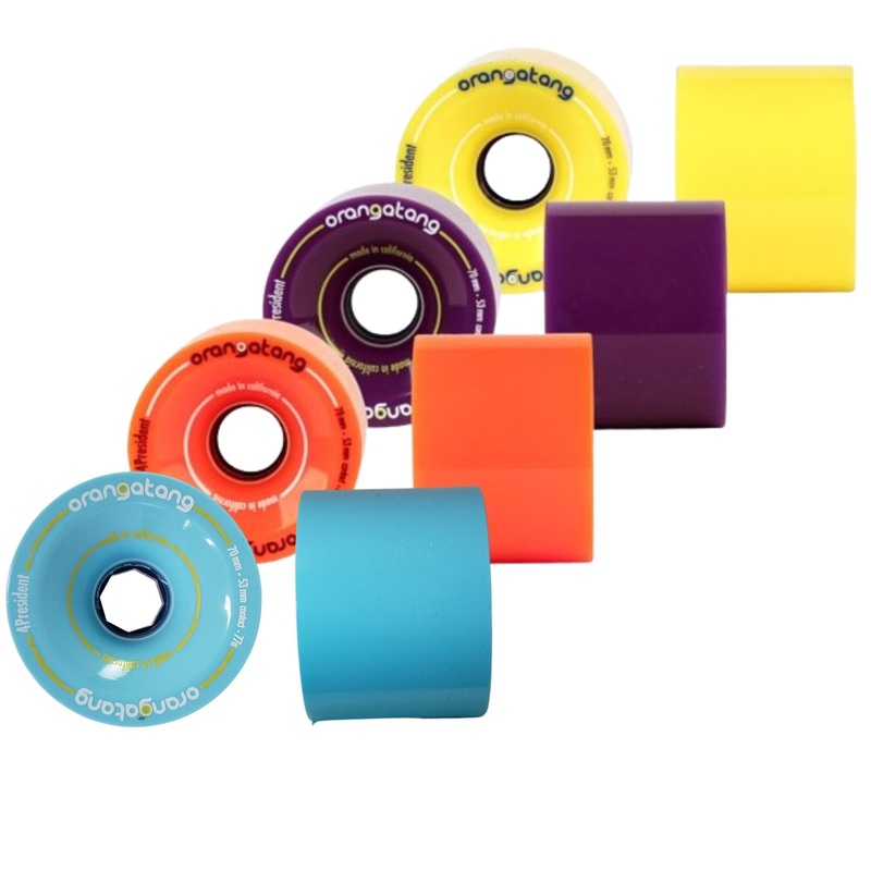 Orangatang: 70mm 4President Longboard Skateboard Wheels