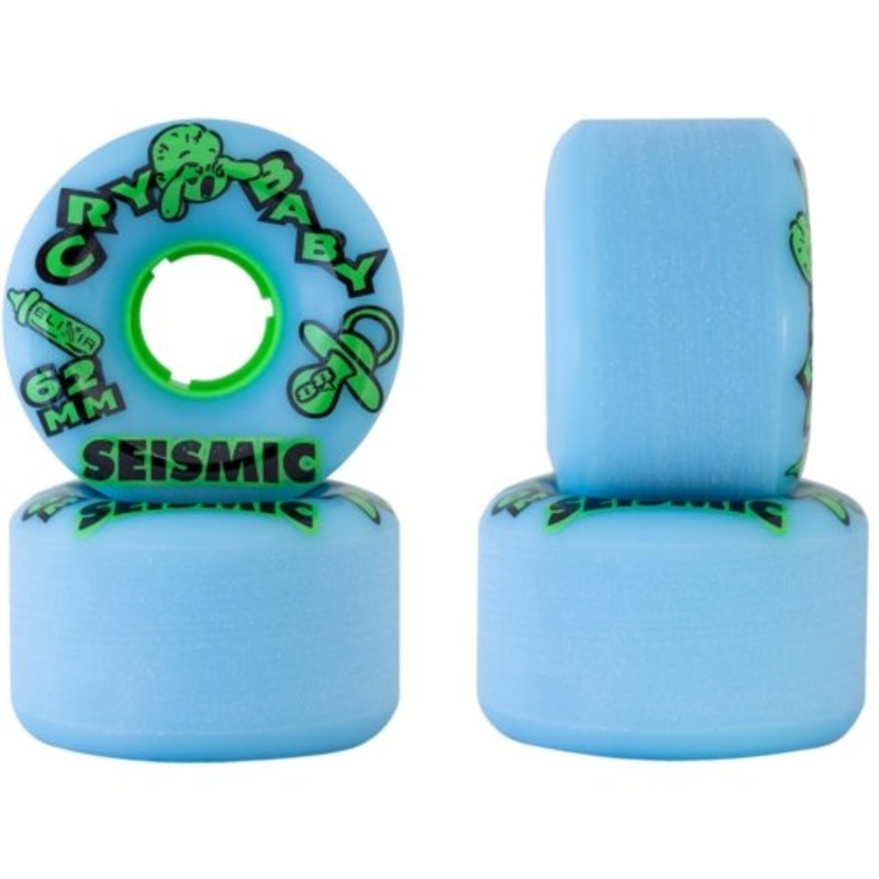 Seismic: 62mm Cry Baby Elixir Longboard Wheels