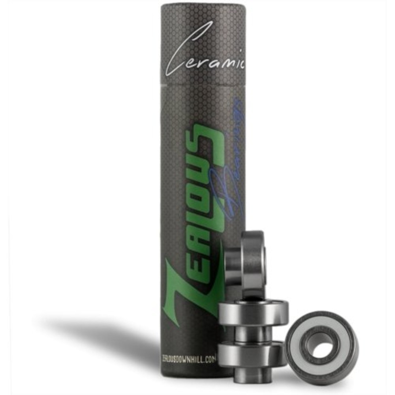 Zealous: Ceramic Longboard Skateboard Bearings