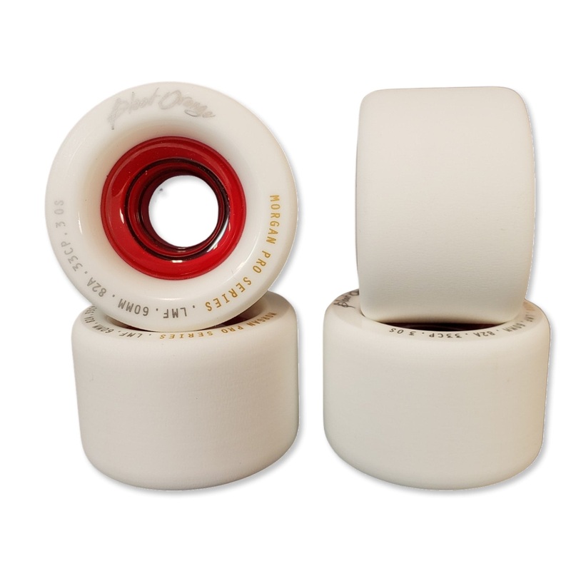 Blood Orange: 60mm Morgan Pro Series Longboard Skateboard Wheels