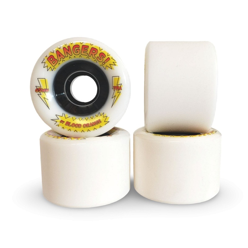 Blood Orange: 65mm Bangers Longboard Skateboard Wheel