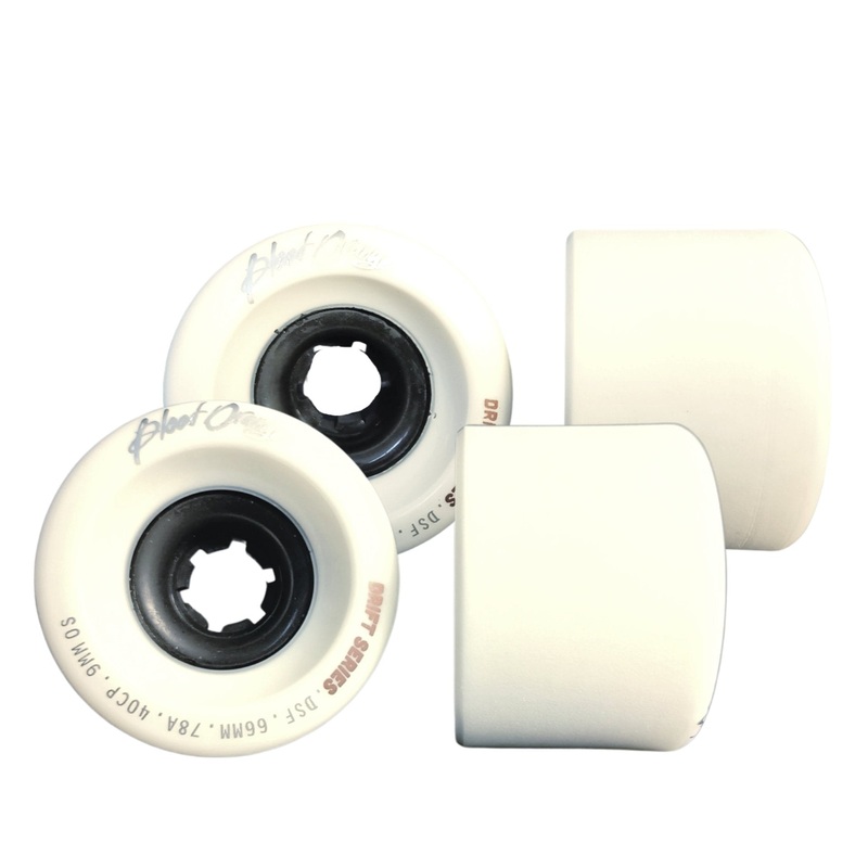 Blood Orange: 66mm Drift Series Longboard Wheels