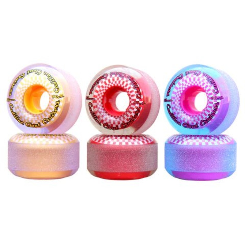 Cadillac: Clout Cruisers 57mm/80a Skateboard Wheels