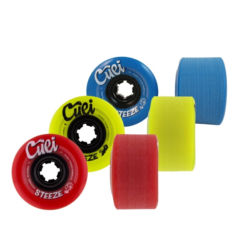 Cuei: 70mm Steeze Flow Thane Longboard Skateboard Wheels