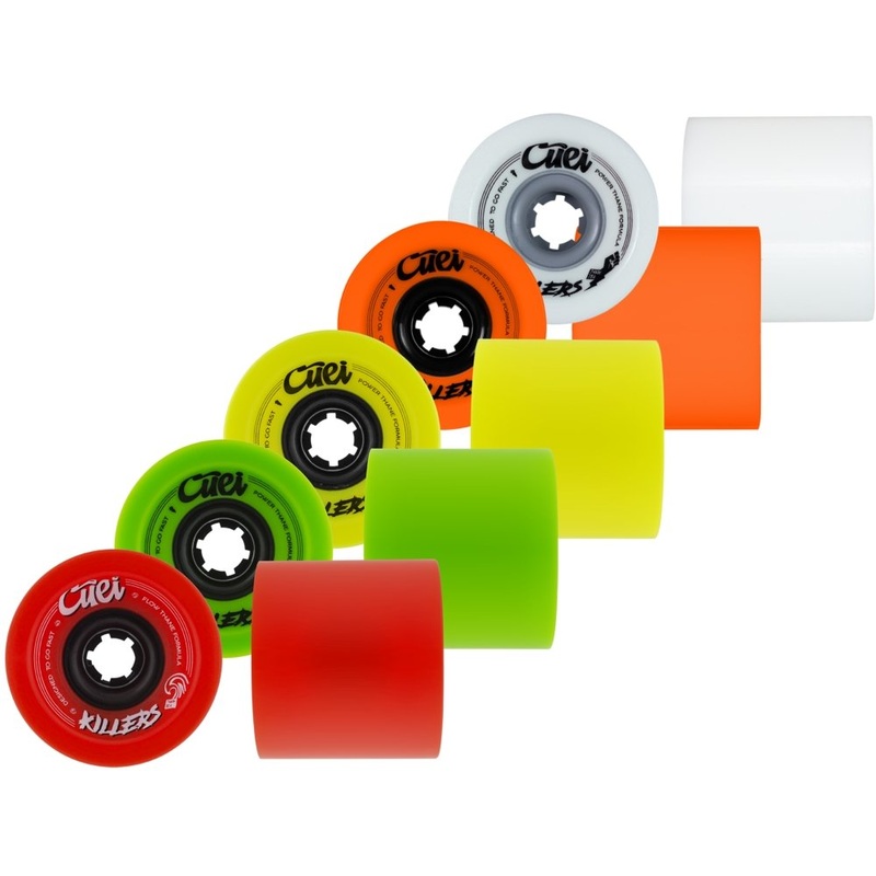 Cuei: 74mm Killers Power Thane Longboard Skateboard Wheels