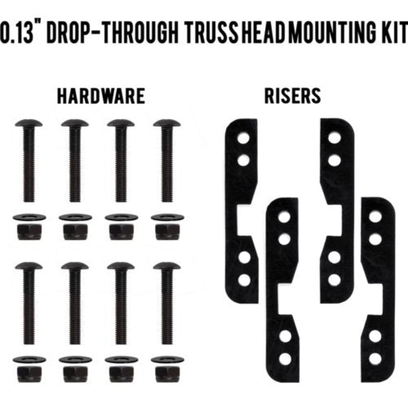 MuirSkate Beasto 0.13" Drop Through Trusshead Hardware Mounting Kit