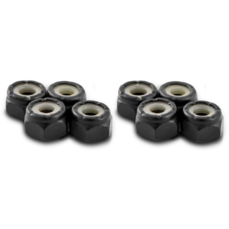 MuirSkate Beasto #10-32 Black Nylon Lock Nuts