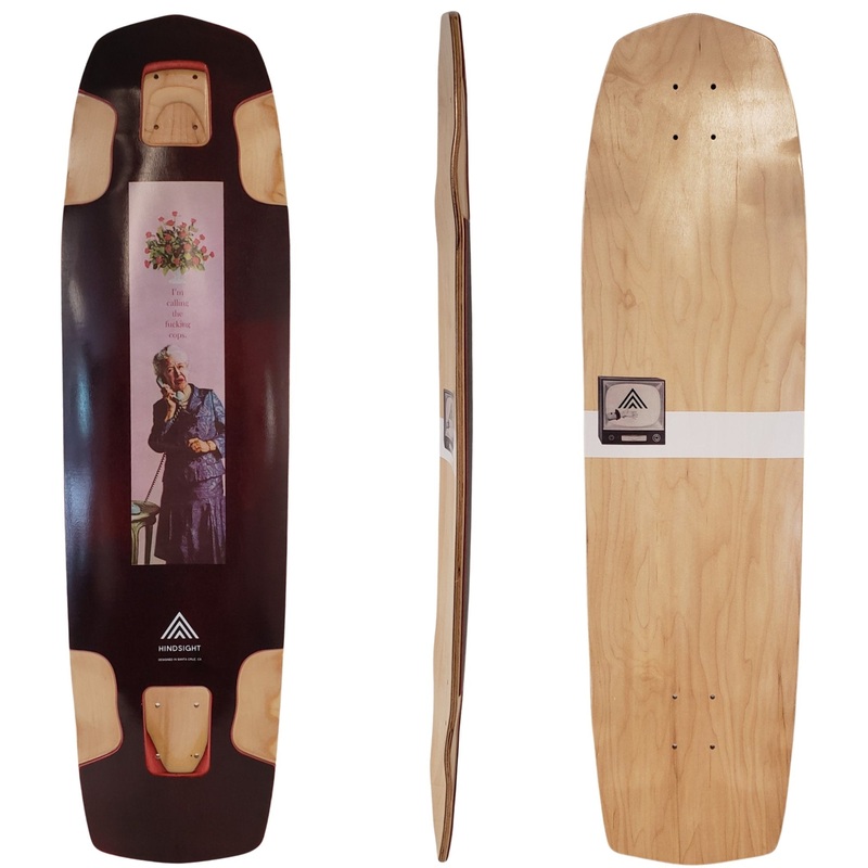 Prism: Hindsight Cop Caller Longboard Deck