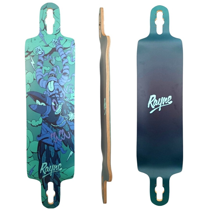 Rayne: Demonseed 42" Longboard Deck (Tamale Tech)