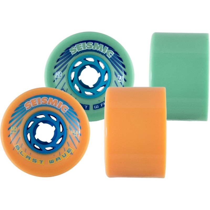 Seismic: 78mm Blast Wave Defcon Formula Downhill Longboard Wheels