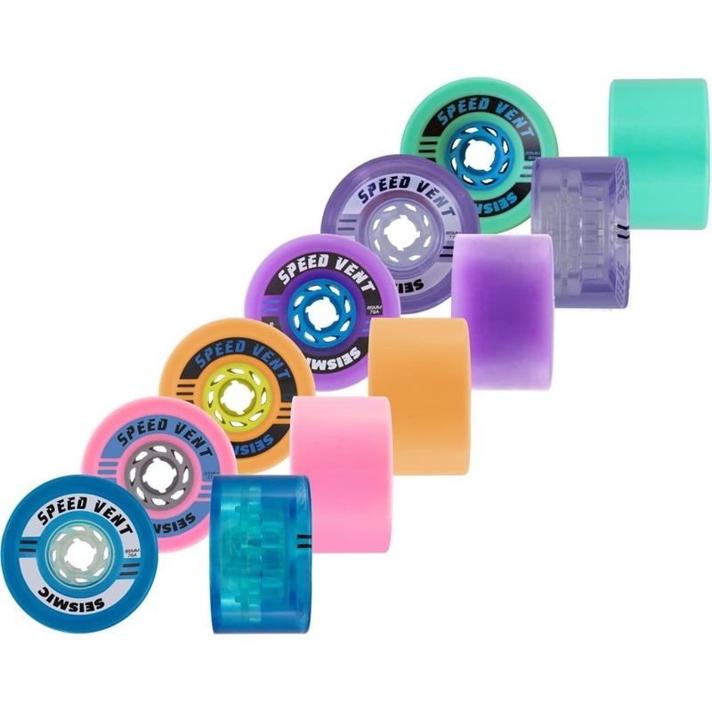 Seismic: 85mm Speed Vent Longboard Skateboard Wheel