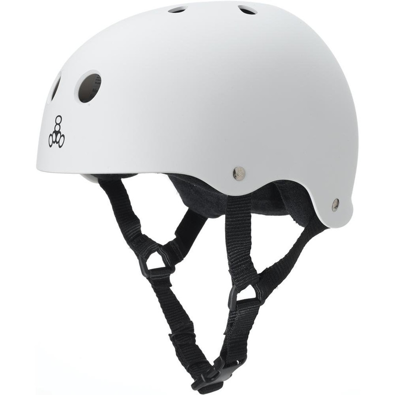 Triple 8: Certified Sweatsaver Helmet (White)