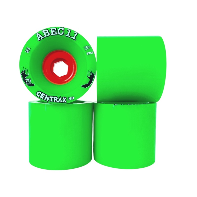 ABEC11: 75mm Centrax HD Longboard Skateboard Wheel
