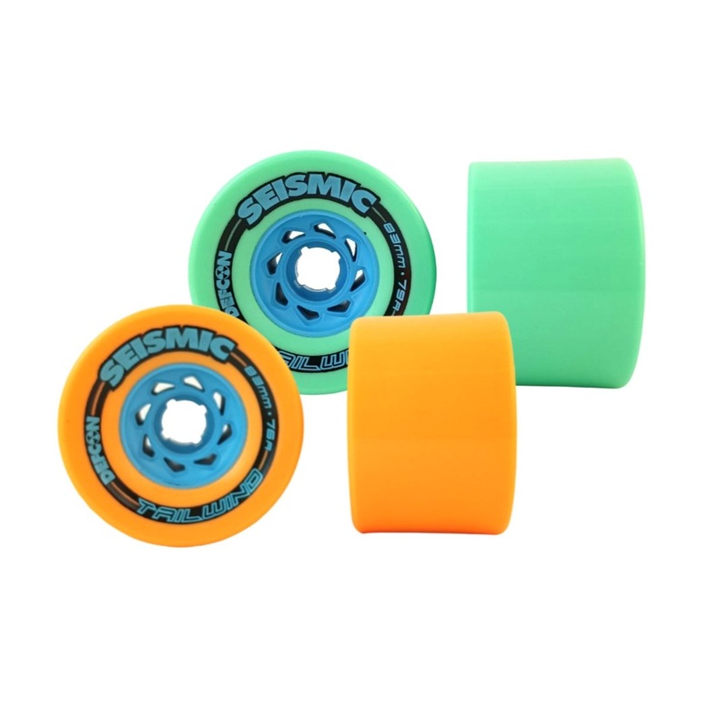 Seismic: 83mm TAILWIND Longboard Wheels