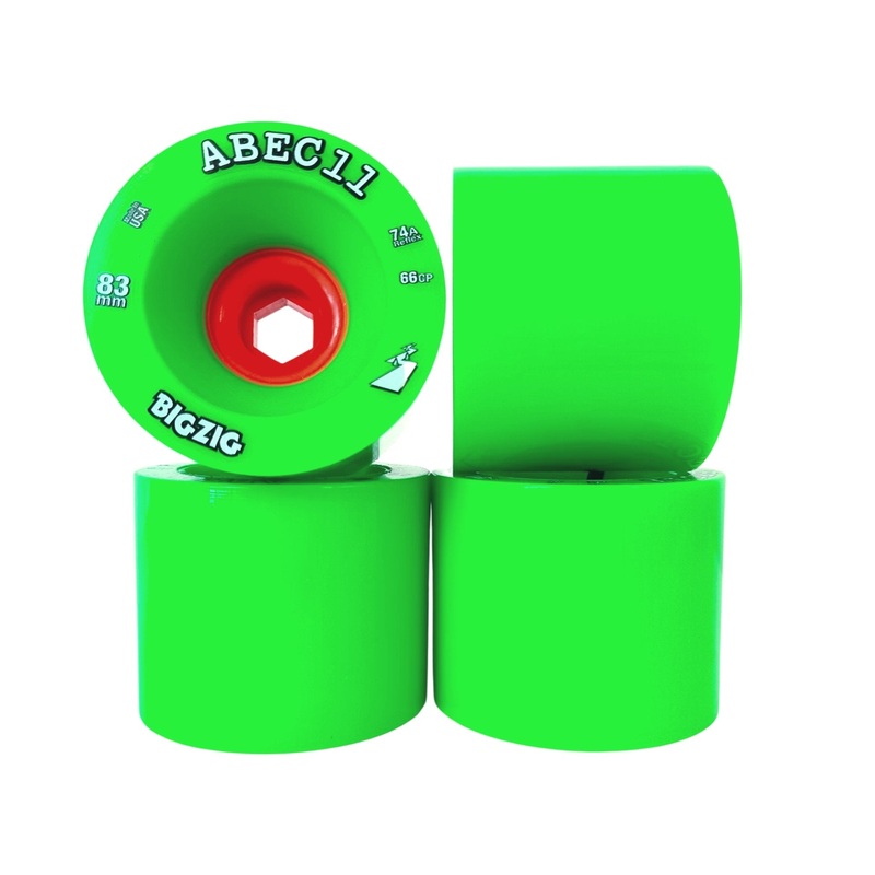 ABEC11: 83mm BigZig Longboard Skateboard Wheel