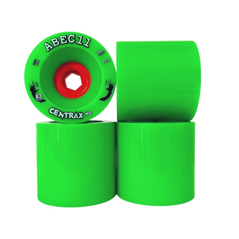 ABEC11: 83mm Centrax HD Longboard Skateboard Wheel
