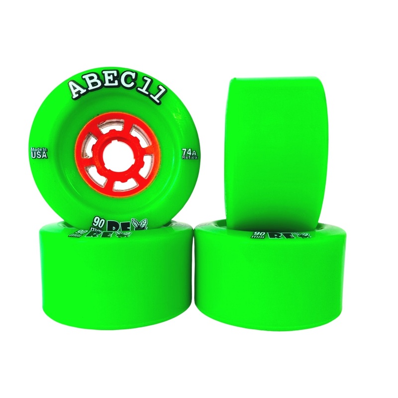 ABEC11: 90mm ReFly Longboard Skateboard Wheel