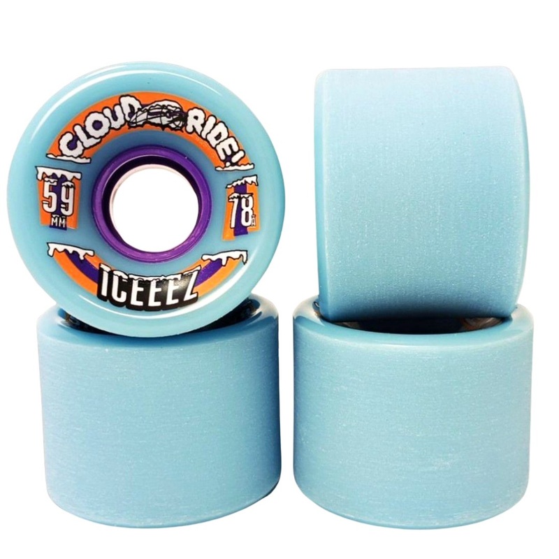 Cloud Ride: 59mm Iceez Longboard Skateboard Wheels