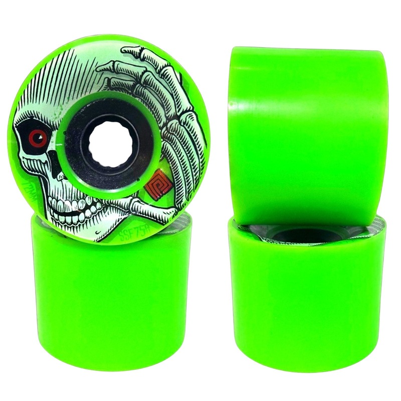 Powell Peralta: 72mm 75a Green SSF Kevin Reimer Longboard Wheels