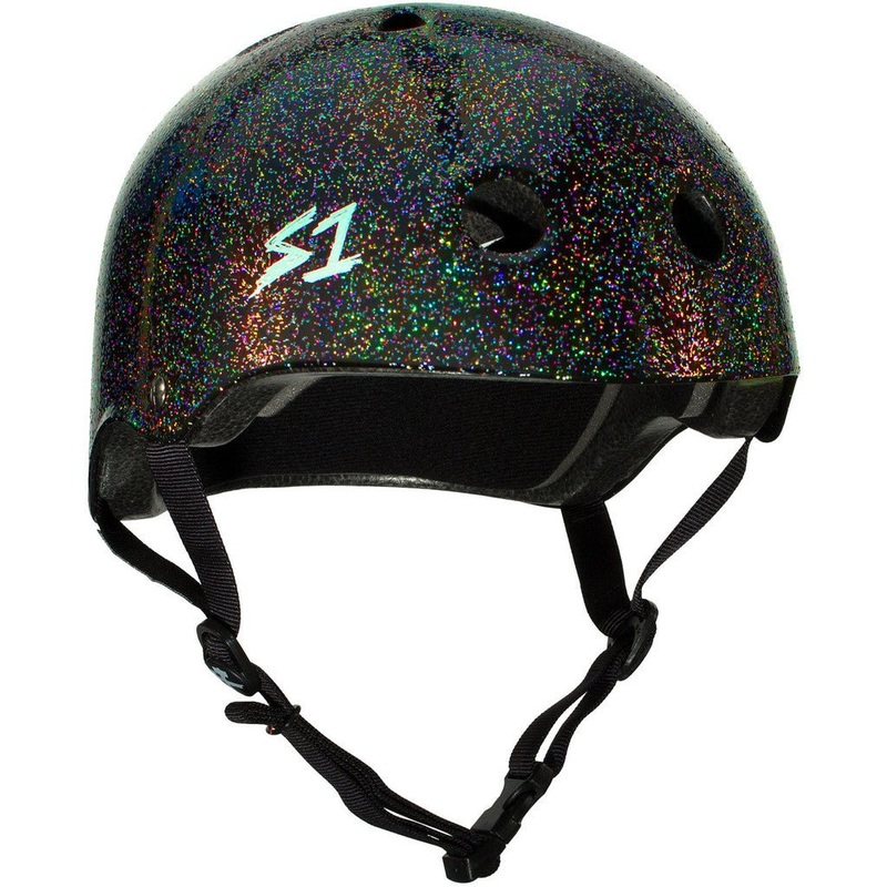 S1: Lifer Helmet (Red Gloss Glitter)