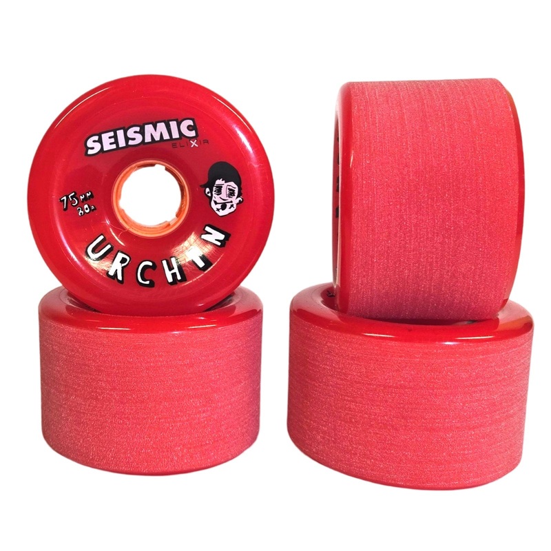 Seismic: 75mm Urchin Elixir Longboard Skateboard Wheels