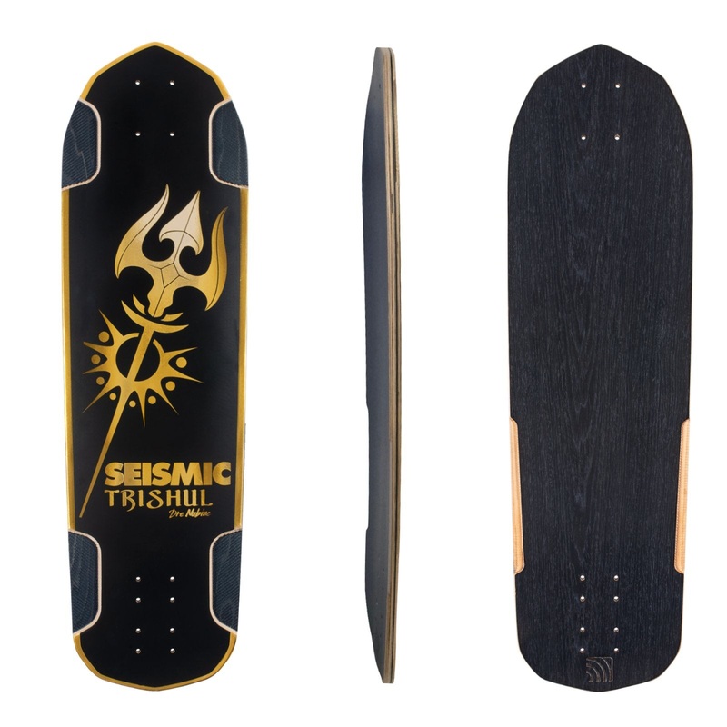 Seismic: Trishul Longboard Skateboard Deck
