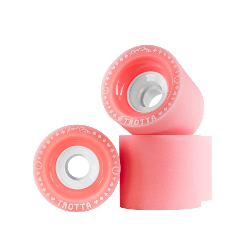 Blood Orange: 70mm 78a Trotta Pro Longboard Wheels
