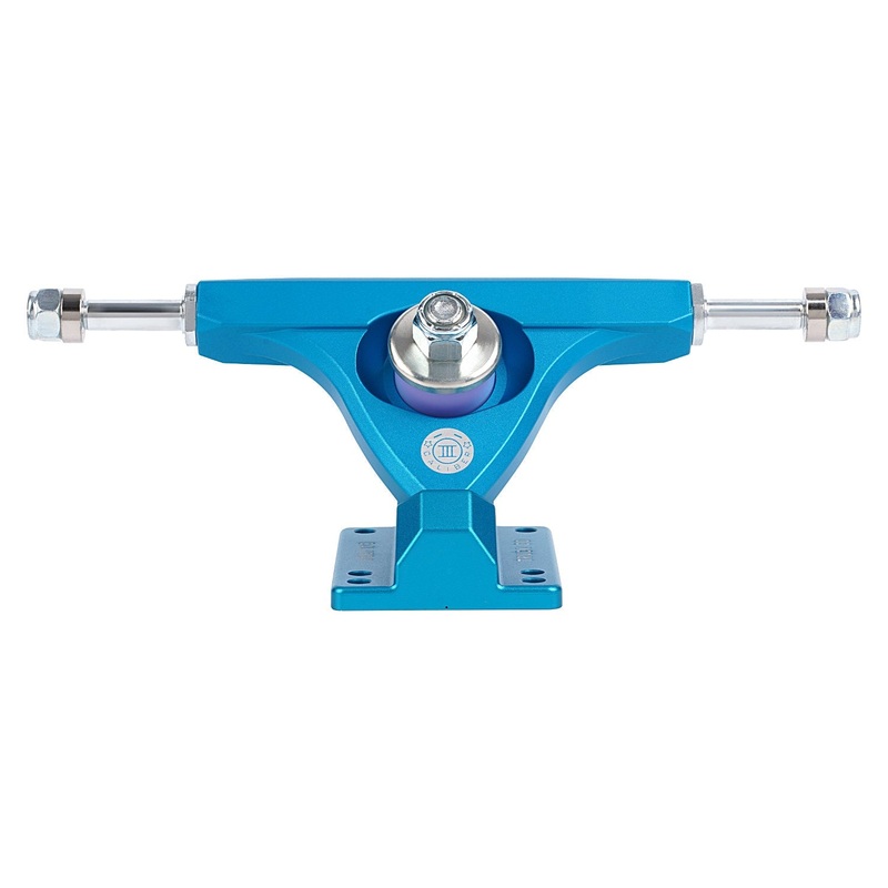 Caliber III: 125mm Precision 44 Raked Blue Longboard Truck