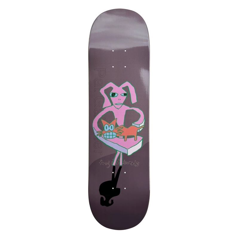 Frog Red Cat (Pat G) Skateboard Deck