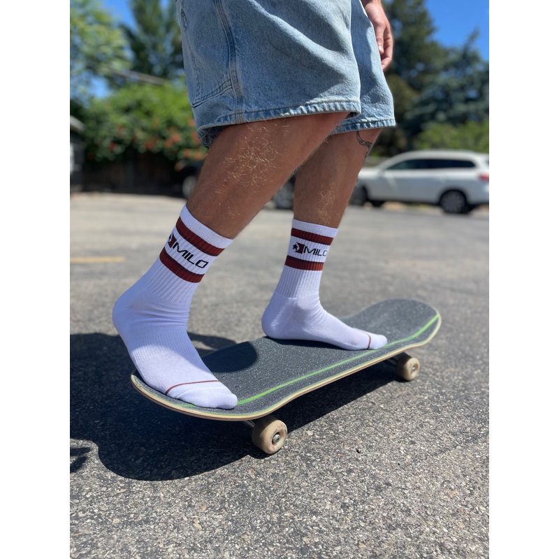 Milosport Flag Logo Authentic Socks