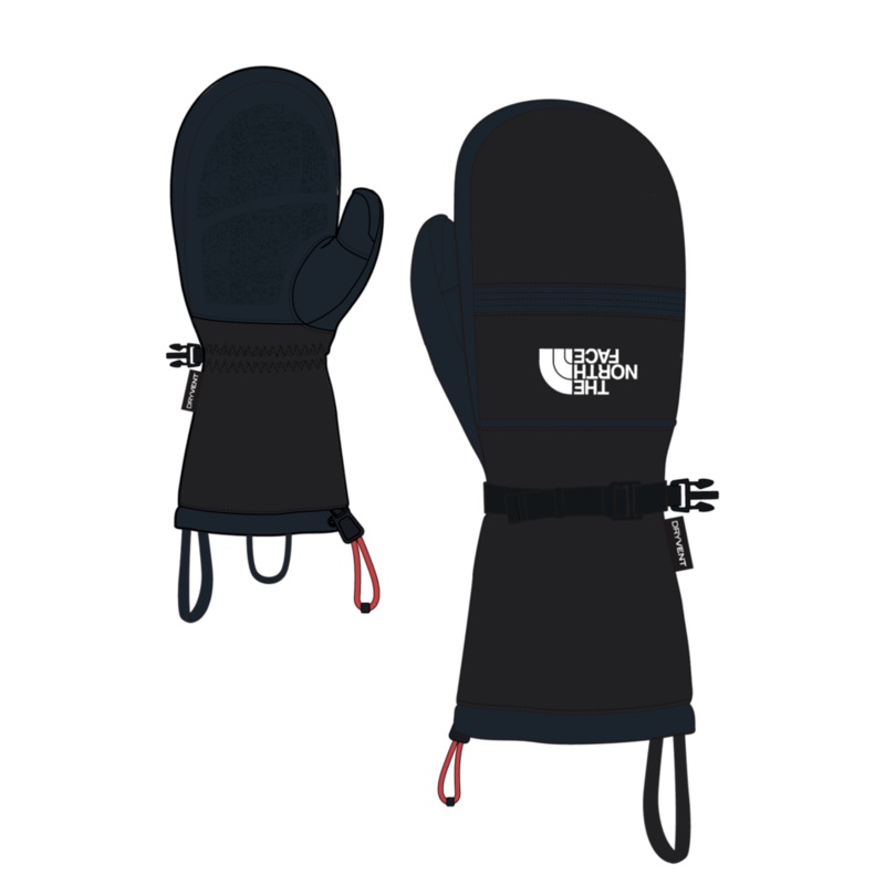 North Face Womens Montana Ski Mitt in Black