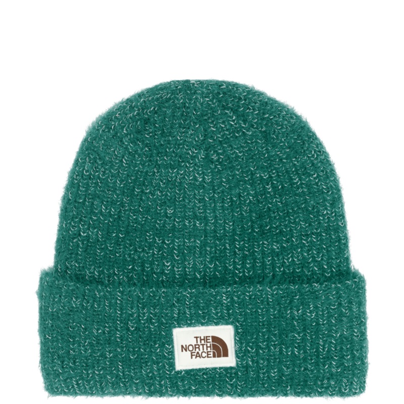 North Face Womens Salty Bae Lined Beanie in Evergreen