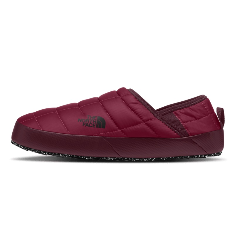 North Face Womens ThermoBall Traction Mule V Slippers in Beetroot and Alpine Plum