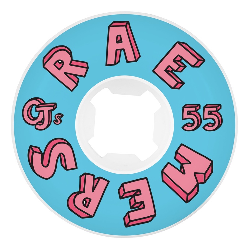 OJ Raemers Foundation Pro White Skate Wheels