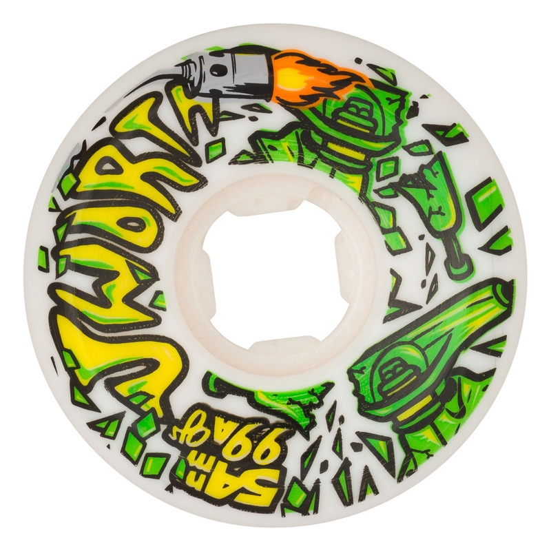 OJ Worthington Elite White Skate Wheels