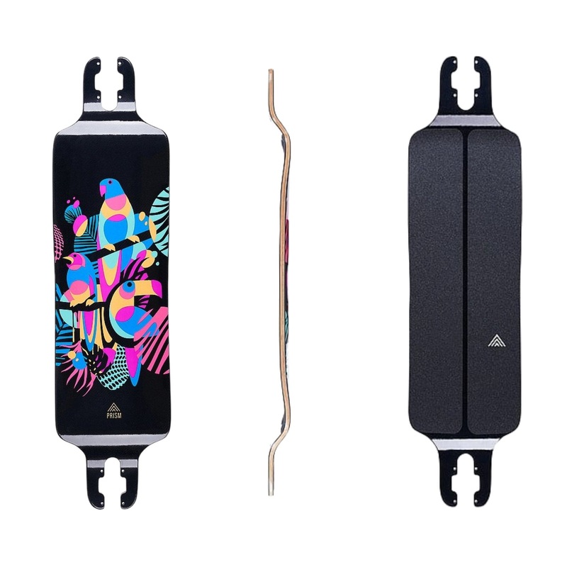Prism: 34" Tropicalia Sled Longboard Deck