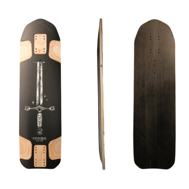 Rocket: Excalibur Longboard Deck