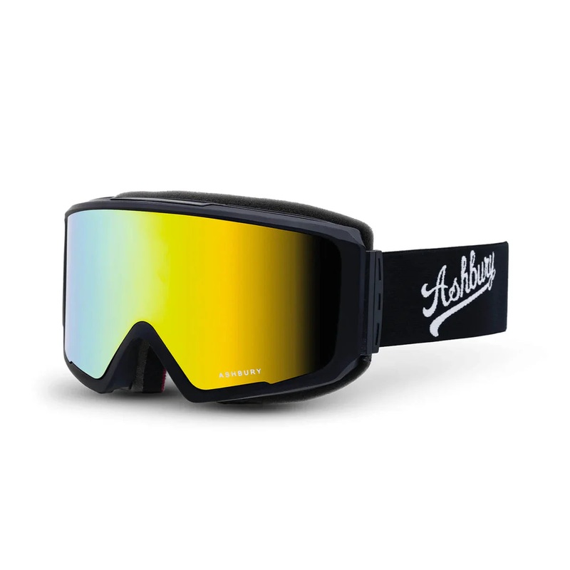 Ashbury Arrow Snow Goggle with a Shortshop Frame and a Gold Mirror Lens and a Spare Yellow Lens 2025