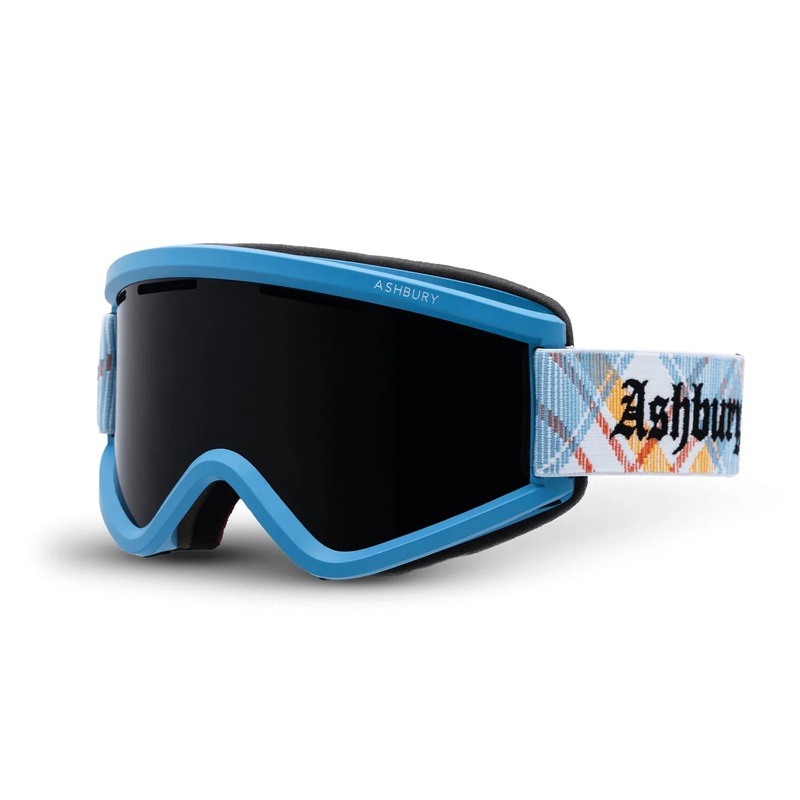Ashbury Blackbird Snow Goggle with a Welshly Frame and a Dark Smoke Lens and a Spare Yellow Lens 2025